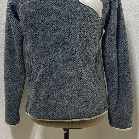 Patagonia Womens Re-Tool Snap-T Fleece Jacket Sweater Pullover Gray Size Small - Picture 3 of 12
